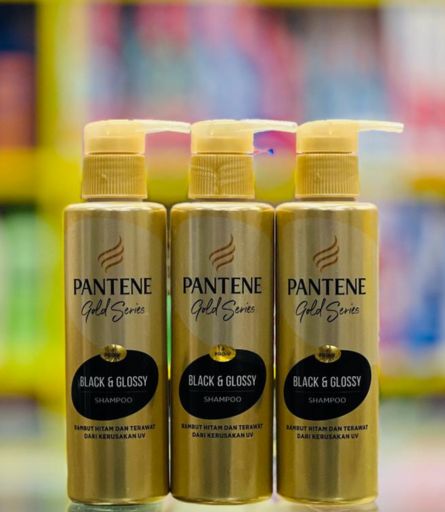 Pantene Gold Series Black & Glossy Shampoo