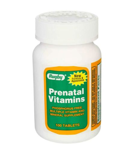 Rugby Prenatal Vitamins Supplement