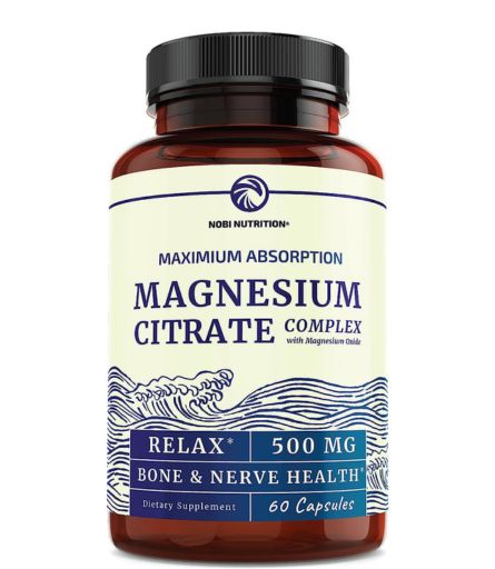 Nobi Nutrition Magnesium Citrate Complex
