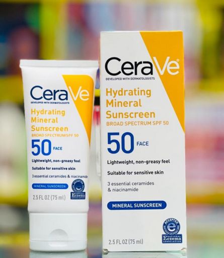 Cerave Hydrating Mineral Sunscreen