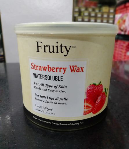 Fruity Strawberry Wax Water Soluble Gel