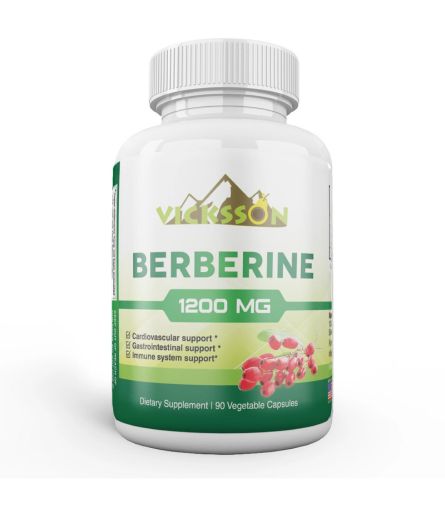 Vicksson Berberine 1200MG Capsules