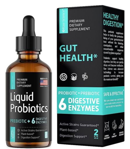 Gut Health Liquid Probiotic Supplement