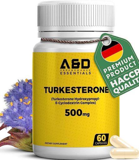 Turkesterone A & D 500mg Supplement