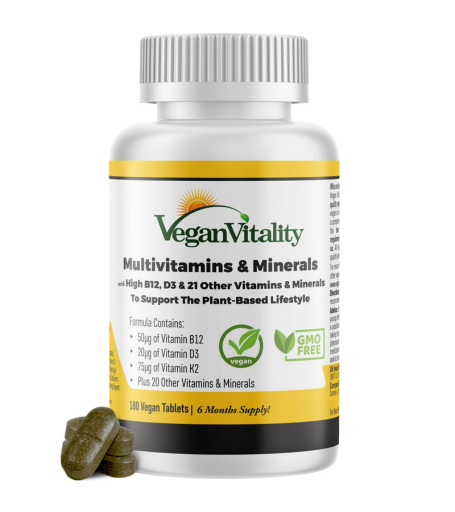 Vegan Multivitamins & Minerals for Women and Men In Pakistan
