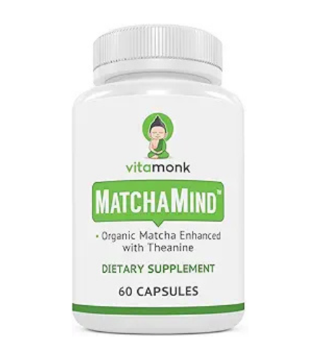 VitaMonk Low Dose Caffeine and Theanine Capsules In Pakistan