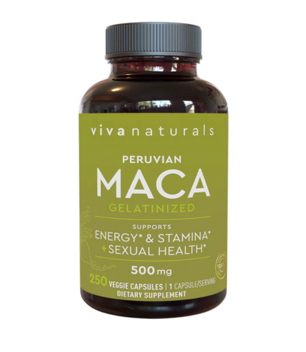 Viva Naturals Peruvian Maca Powder Capsules