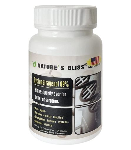 Nature's Bliss Cycloastragenol 99% Supplement