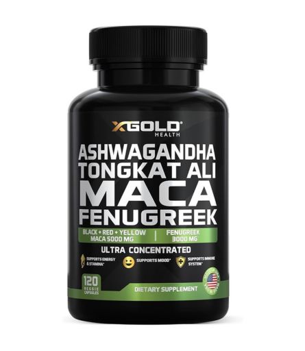 XGold Ashwagandha Tongkat Ali Maca Fenugreek In Pakistan