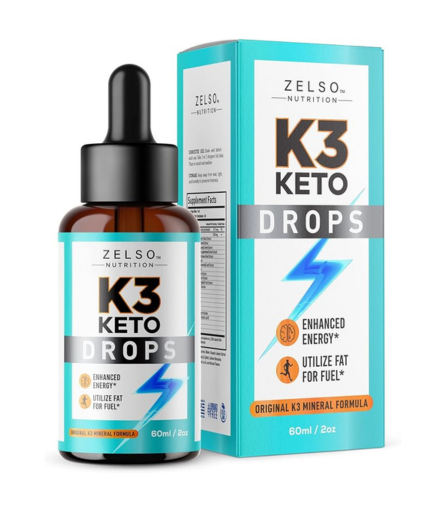 Zelso Nutrition K3 Keto Drops