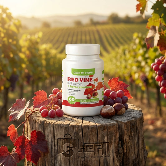 Dash Of Vigor Red Vine Leaf Extract Price In Pakistan