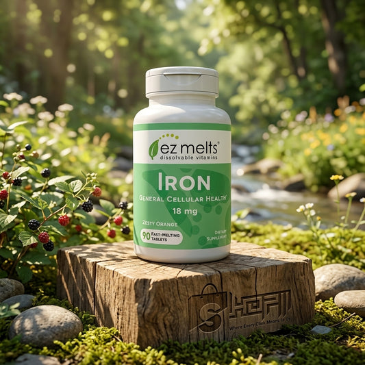 EZ Melts Dissolvable Iron 18 mg Supplement In Pakistan