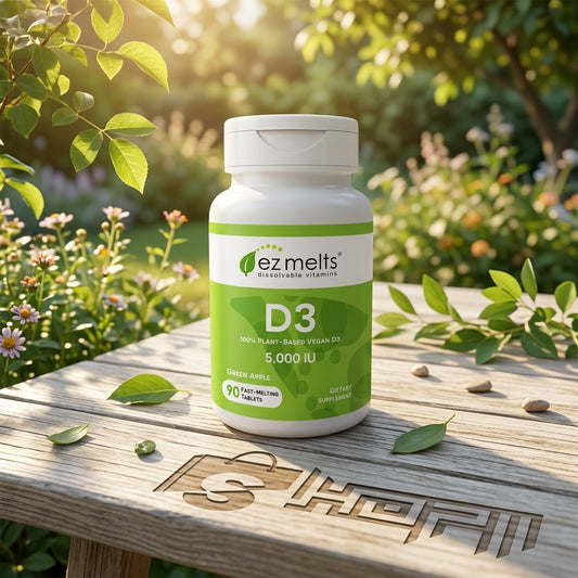 EZ Melts Dissolvable Vitamin D3 5000 IU Tablets In Pakistan