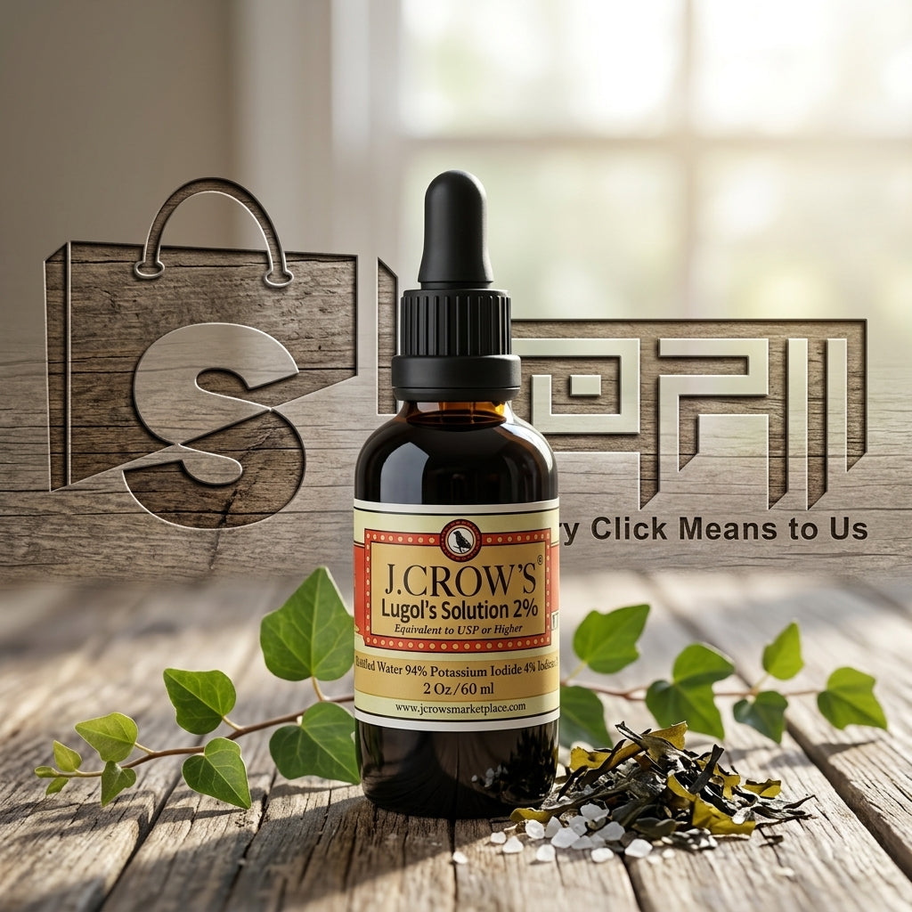 J Crow's Lugol's Solution 2%