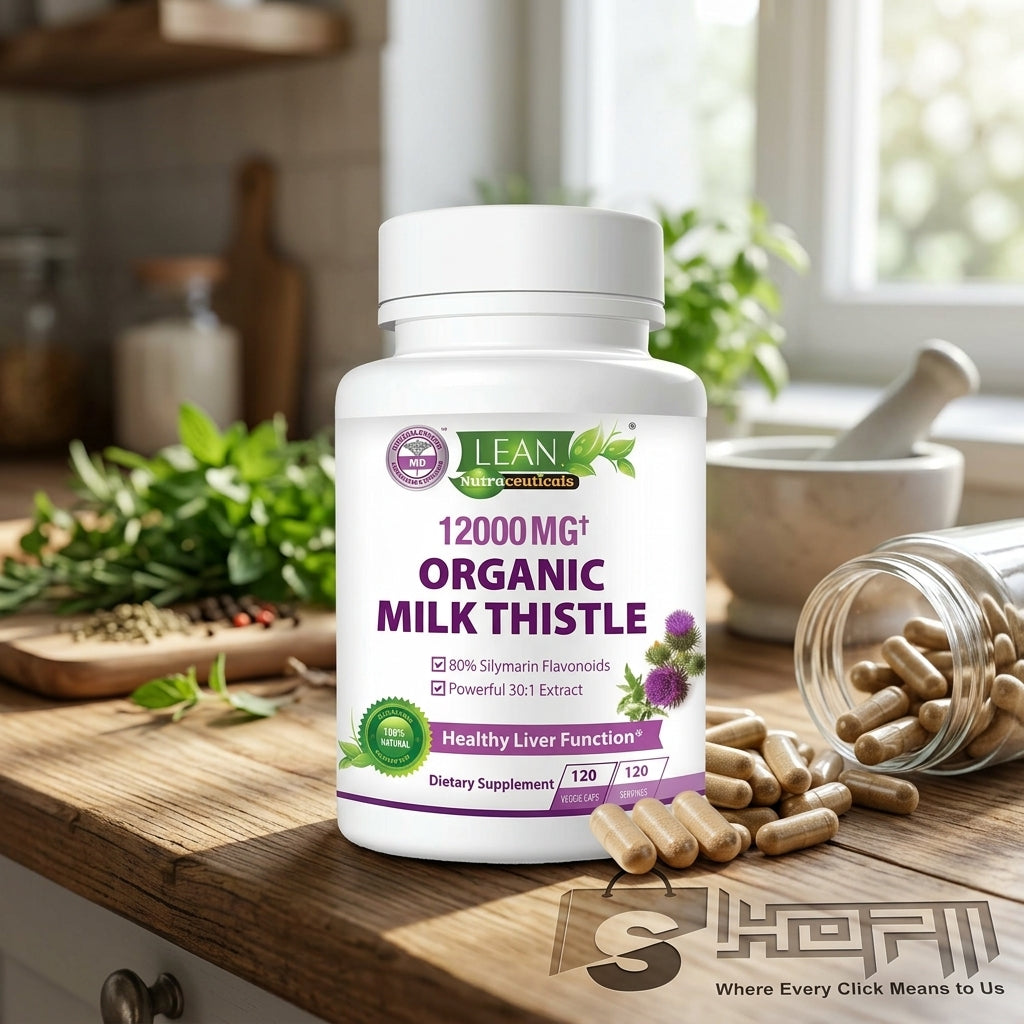 Lean Nutraceuticals Md Certified Organic Milk Thistle Capsules In Pakistan