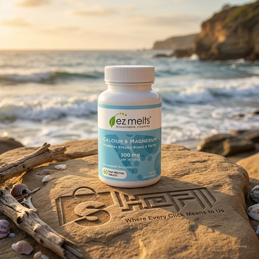 EZ Melts Dissolvable Calcium & Magnesium Supplement In Pakistan