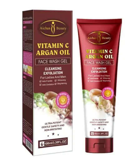 Aichun Beauty Face Wash Gel Vitamin C Argan Oil