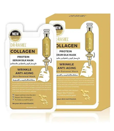 Dr.Rashel Collagen Protein Serum Silk Mask