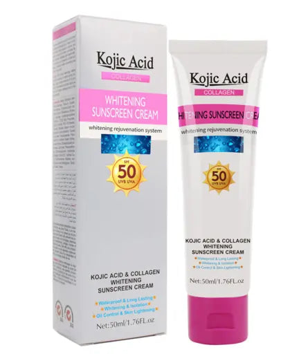 Kojic Acid Whitening Sunscreen Cream