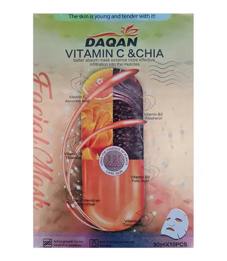 Daqan Vitamin C Chia Facial Mask