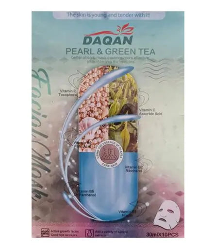 Daqan Pearl Green Tea Facial Mask