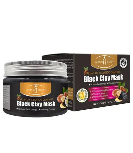 Aichun Beauty Argan Oil Black Clay Mask
